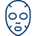 masque facial icone